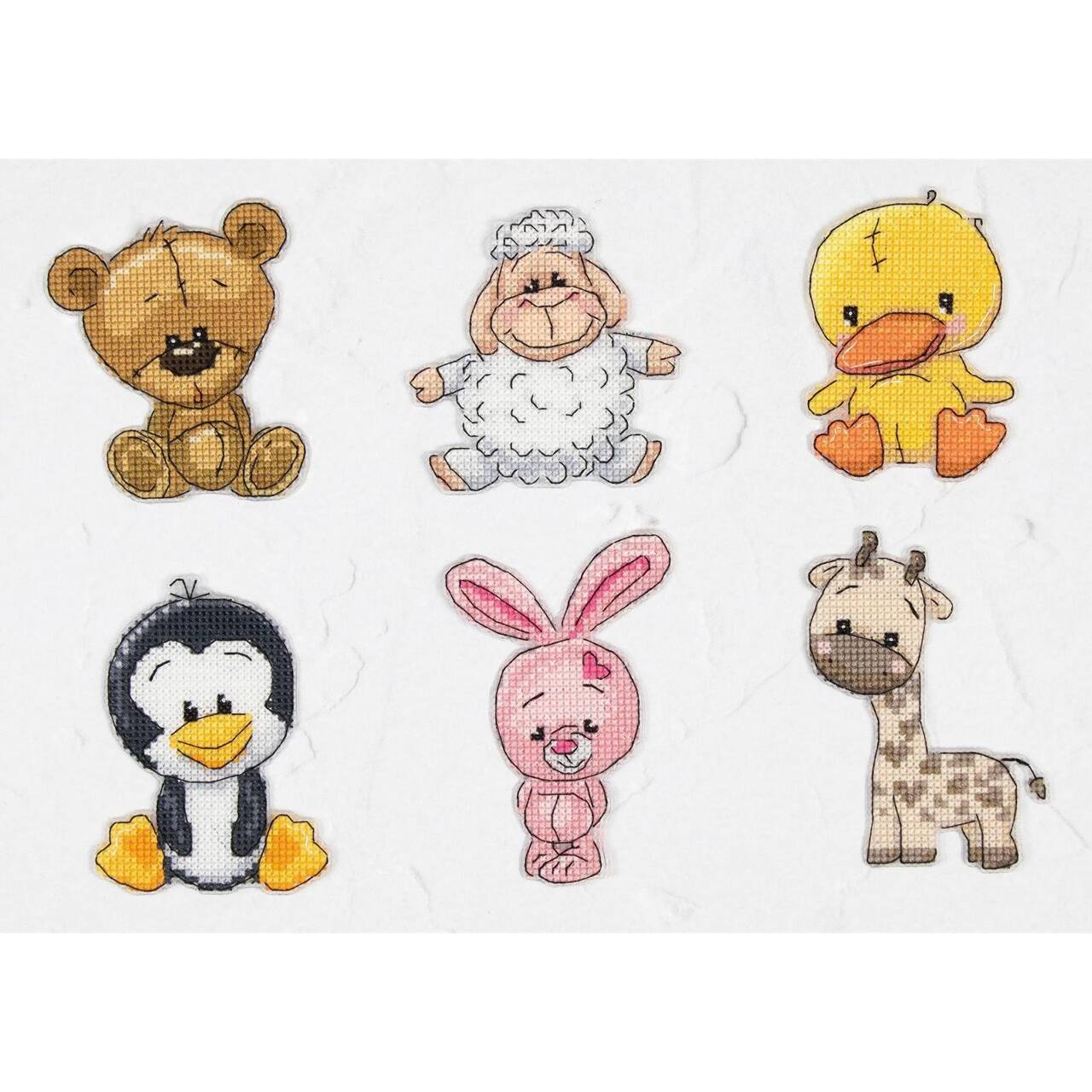 Luca-S Friends 2 Plastic Canvas Counted Cross Stitch Kit